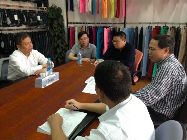 集团领导调研上海美高梅公司